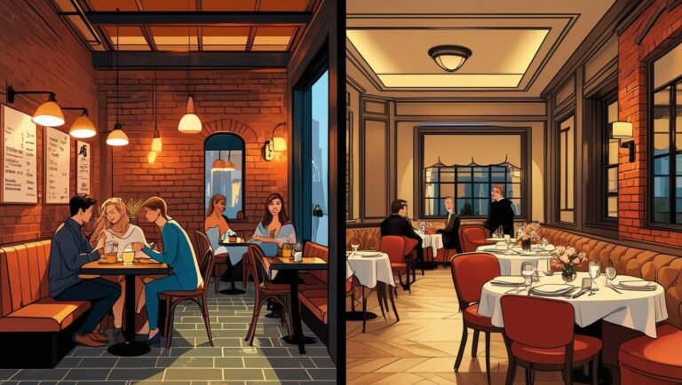 Difference Between Cafe and Restaurant: Understanding the Key Distinctions
