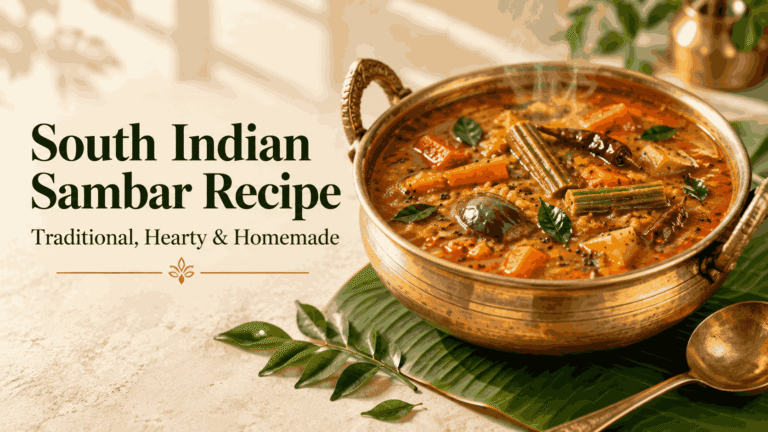 South Indian Sambar Recipe: Authentic and Easy